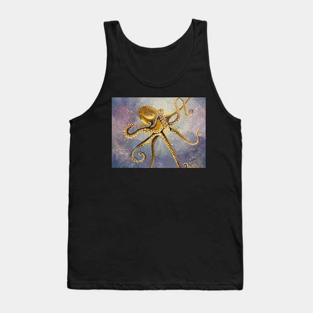 Octopus Tank Top by Artbykellybain